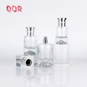 30ml 50ml 100ml Transparent Glass spray <b>Perfume</b> <b>bottle</b> Customized <b>Perfume</b> Packaging Cosmetics <b>Sample</b> With Spray Cap - Product Image 4