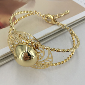 Mulheres 4 Pcs Moda Africano Conjuntos de Jóias Brasileiro Luxo Saudita 18K Banhado A Ouro Dubai Cristal Wedding Bridal Jewelry <span class=keywords><strong>Set</strong></span> - Product Image 6