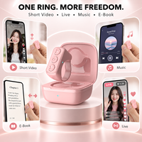 Anneau TikTok rechargeable pour télécommande Bluetooth, défilement sans fil, retournement de page, contrôle par application