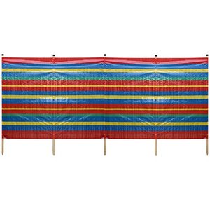 New Design PE Wooden Poles Outdoor Windbreak <strong>Beach</strong> Holiday Camping Garden <strong>Wind</strong> <strong>Breaker</strong> Shelter - Product Image 1