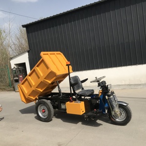 Tricycle électrique Cargo électrique 1500kg Mini camion à benne basculante pour l'exploitation minière souterraine - Product Image 2