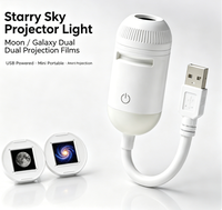 Lampe de projection USB ciel étoilé pour intérieur de voiture, décoration de maison, veilleuse de chambre, lampe d'ambiance romantique galaxie