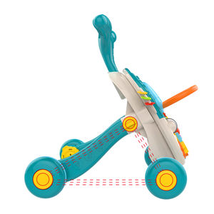 Girello 2 in 1 per Neonati e Bambini che Imparano a Camminare, Giocattolo Educativo per Sediarsi e Stare in Piedi, per Bambini da 6-12 Mesi - Product Image 4