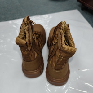 Botas Tácticas HKSF TSB01 para Deportes al Aire Libre, Ultraligeras, Color Marrón Desierto, con Cierre Lateral, Disponibles en Negro, Caqui y Verde, Stock CN HEB - Product Image 5