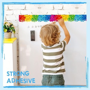 Pegatinas Personalizadas para Bordes de Tableros de Anuncios, Bordes Multicolores para Tableros de Anuncios, Adornos Decorativos para Bordes de Arcoíris - Product Image 4