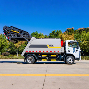 Camion à ordures Dongfeng de 9 mètres cubes, compacteur auto-chargeur et auto-déchargeur, de petite taille - Product Image 3