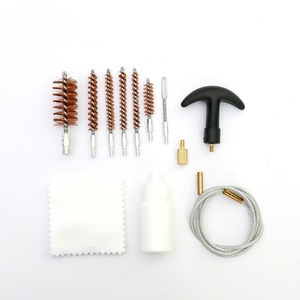 Juego de cepillos de barril de alambre de cobre con mango de acero, kit de limpieza de armas para uso táctico de tiro, color verde, de 2 a 10 piezas - Product Image 2