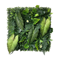 Panneau mural en herbe artificielle tendance, plante verte résistante aux UV, mur en herbe artificielle, fleur de mousse artificielle, plante simulée pour la décoration
