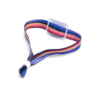 Bracelet en tissu RFID Fudan F08 1K avec impression couleur GSC pour événements sans espèces - Product Image 2