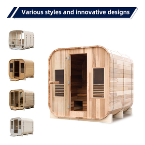 Tradition Bois De Cèdre Maison Jardin <span class=keywords><strong>Sauna</strong></span> Personnalisé Grande Taille Garten <span class=keywords><strong>Sauna</strong></span> Humide Extérieur Salles pour L'extérieur - Product Image 4
