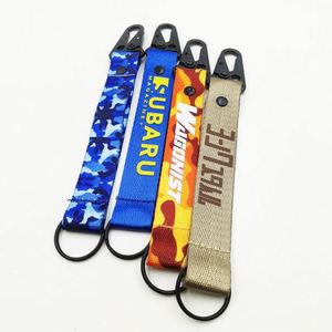 Llaveros Promocionales Personalizados al por Mayor con Logotipo, Mosquetones, Llaveros de Poliéster, Cordones de Muñeca de Camuflaje - Product Image 2