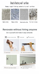 Il Design del mosaico autoadesivo SPC un colore tre stili è adatto per pareti interne, pareti di sfondo e scrivanie anteriori - Product Image 6