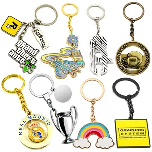 Wholesale cheap Custom Cartoon Anime 3D Soft Silicone PVC Key Ring Other Best Rubber Key Chains