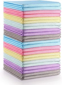 Lingettes de cuisine écologiques pour les produits écologiques de chiffons de nettoyage et de lingettes en verre réutilisables - Product Image 2