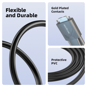 Câble USB3.0 <span class=keywords><strong>AOC</strong></span> 40m Type-A mâle vers Micro-B Câble optique actif hybride à vis pour caméra industrielle Câble de vision industrielle - Product Image 4