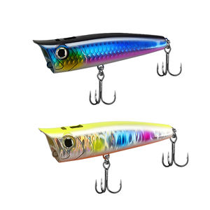 Palmer 9g 14g 20g Cebo Articulado Duro Artificial Salpicaduras Láser Popper <span class=keywords><strong>Whopper</strong></span> <span class=keywords><strong>Plopper</strong></span> Topwater Señuelo de Pesca Popper Señuelos de Superficie - Product Image 6