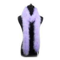 Boa en plumes de dinde épaisses 50g en gros, boa en plumes de marabout moelleuses et colorées pour costumes