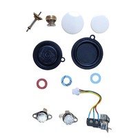 Kit de réparation pour chauffe-eau à gaz pour modèles compacts de 7 litres, membrane diaphragmatique 50 mm 54 mm, plaque de pression 32 mm 38 mm, raccord à pression M12