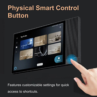 Amplificateur mural intelligent Tuya OEM 8 pouces avec écran tactile, passerelle Zigbee, automatisation domestique, WiFi, écran IPS Android 1080P