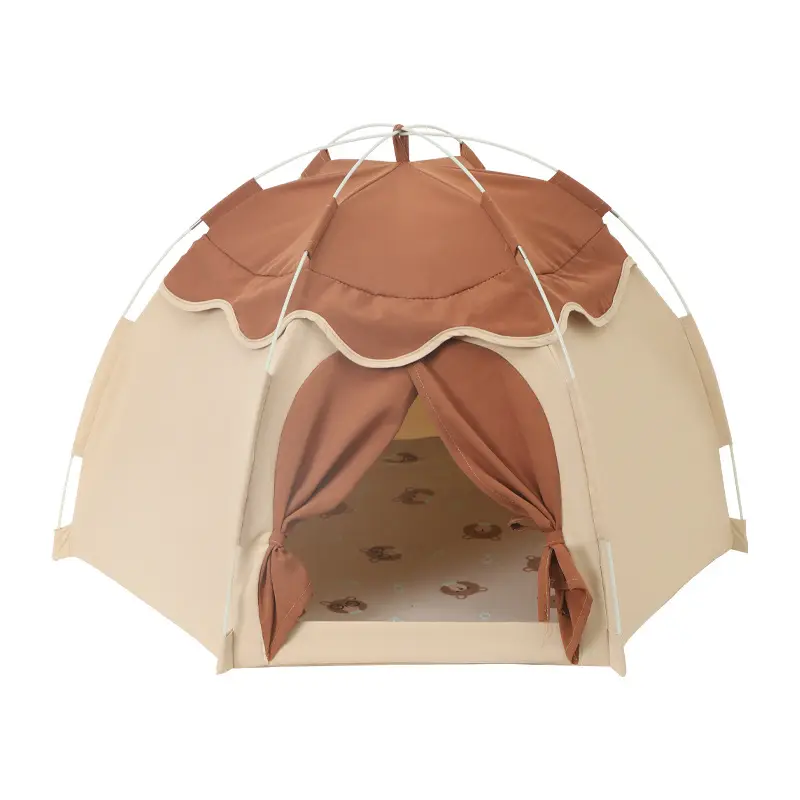Creative cat tent small dog puppy cat nest, breathable small fresh kennel cat bed pet house
