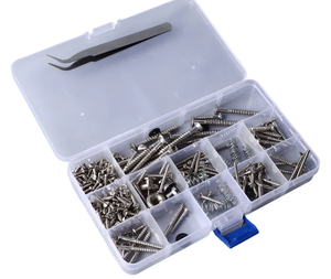 ชุดสกรูกีตาร์ 9 แบบ ขายส่ง ชุดเครื่องมือช่างทำกีตาร์ สกรูกีตาร์สแตนเลส สำหรับอุปกรณ์เสริมกีตาร์ - Product Image 1