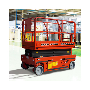 Yeni Enerji Tasarruflu Kendinden Tahrikli Elektrikli Makaslı <span class=keywords><strong>Platform</strong></span> Hidrolik Havadan Çalışma Platformu Uzun Pil Ömrüyle - Product Image 6