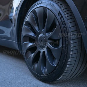 Cache-moyeu de roue de 20 pouces pour Tesla Model Y 2019-2023, pièce de modification pour kit carrosserie et pneu automobile - Product Image 5