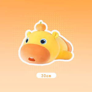 Porte-clés en peluche créatif Capybara Lulu, super doux, pendentif pour sac à dos d'étudiant - Product Image 5