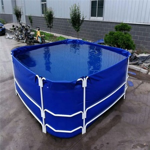 บ่อเลี้ยงปลาพับได้ Keystar KSD-004 ทำจากพลาสติก PVC ดีไซน์ทรงสี่เหลี่ยมแบบยืดหยุ่น พร้อมระบบกรอง สำหรับการเลี้ยงปลา - Product Image 2