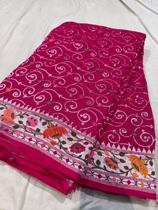 Sari Tassur Kadhwan Tejido a Mano, Hilo Premium Hecho a Mano, Acabado Natural Suave, Atractivo Étnico Tradicional, Ideal para Fiestas - Product Image 2