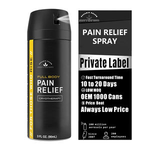 목/관절/근육통에 대한 천연 멘톨을 사용한 OEM 냉동 요법 통증 완화 스프레이, 관절염 및 등 관리를 위한 순간 냉각 - Product Image 1