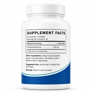Hot Selling Natural Adult Organic High-<b>Protein</b> Gluten-Free Phosphatidylserine Softgel Capsules Vitamins B6 B12 for Memory - Product Image 6