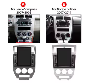 IPS DSP autoradio per Jeep Compass 2007-2009 8 + 128G fotocamera 360 BT Stereo lettore Dvd sistema multimediale - Product Image 5