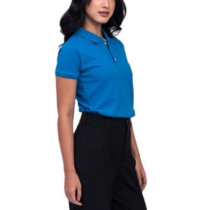 Camisas Casuales Lisas para Golf de Mujer Personalizadas al por Mayor, 100% Algodón de Alta Calidad con Tejido de Punto de Secado Rápido a Bajo Precio - Product Image 4
