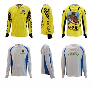 FQ Tùy Chỉnh In UV Câu Cá Jersey Mặt Trời Bảo Vệ Dài Tay Áo Câu Cá Áo Sơ Mi Người Đàn Ông Câu Cá Singlet Upf50 + Đi Bộ Đường Dài Tập Thể Dục Hàng Đầu - Product Image 1