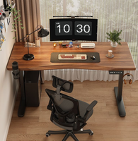 Bureau assis-debout électrique populaire, réglable en hauteur, pour ordinateur, table élévatrice