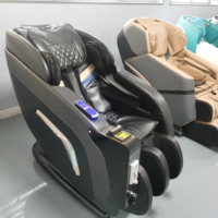 Sillón de Masaje Eléctrico Comercial que Funciona con Monedas, con Masaje de Amasamiento, Pago con Código QR, Tarjeta de Crédito y Sin Efectivo, Sillón de Masaje de Cuerpo Completo con Gravedad Cero