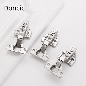 Jieyang <strong>Hardware</strong> Factory Soft Closing Hinge Cabinet <strong>Wardrobe</strong> <strong>Hardware</strong> Adjustable 3D Hinges Hotel Hydraulic Iron Furniture Hinges - Product Image 1