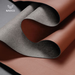 Fundas de asiento de coche Paneles de puerta de coche en relieve La mejor calidad Faux Leather Automotive Interior Modificado Microfibra PU Tapicería - Product Image 2