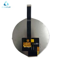 ZKDisplay layar bulat 5 inci 1080*1080 tampilan IPS tft antarmuka MIPI 5 inci lingkaran layar sentuh dengan papan hmi untuk rumah pintar