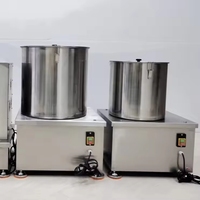 Déshydrateur alimentaire centrifuge 1-4 kg, machine de déshydratation et d'égouttage pour salades et pommes de terre, sécheuse de légumes pour hôtels et commerces de détail