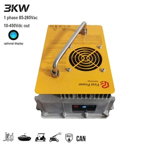 Bộ sạc pin EV tích hợp 72V, công suất 3KW, một pha, điện áp vào 85-265VAC, cấp độ bảo vệ cao IP67, tích hợp giao tiếp CAN - Product Image 5