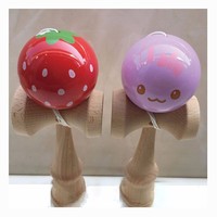 Kendama en bois poli de haute qualité, jouet japonais d'adresse, jeu de compétition, entraînement de la coordination œil-main, DIY amusant pour les enfants