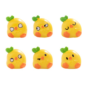 Figura Decorativa de Resina de Pollo de Dibujos Animados, Miniatura para Decoración del Hogar o Escritorio - Product Image 5