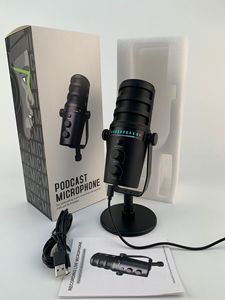 Microphone dynamique professionnel Communication filaire Carte son intégrée Annulation du bruit pour l'enregistrement en direct - Product Image 6