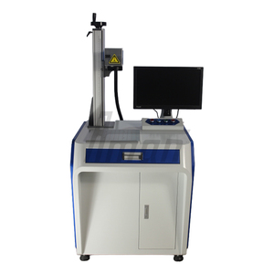 Fiber Laser Marking <b>Machine</b> 100W 300mmx300mm Air Cooling Automated Loading Cnc With Ezcad Software For Metal <b>Engraving</b> - Product Image 1