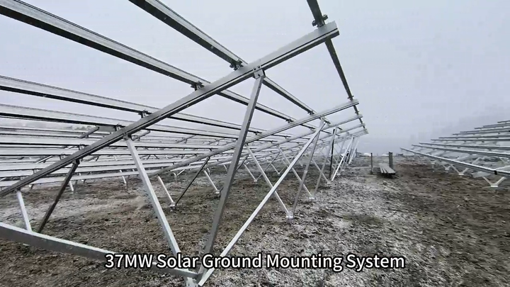 High Quality Solar Ground Mount System - KSENG PV Brackets