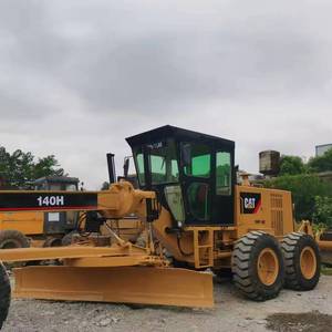 Graduadora de modelo nuevo Cat 140H usada, marca popular, maquinaria hidráulica Cat japonesa, equipo de construcción - Product Image 6