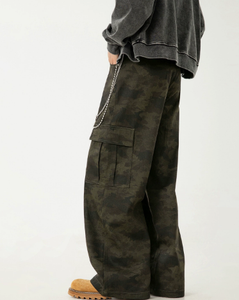 <span class=keywords><strong>Pantaloni</strong></span> <span class=keywords><strong>cargo</strong></span> multitasche da <span class=keywords><strong>uomo</strong></span>, <span class=keywords><strong>pantaloni</strong></span> lunghi casual a gamba larga, vestibilità dritta e comoda per tutti i giorni, adatti a tutte le stagioni - Product Image 1