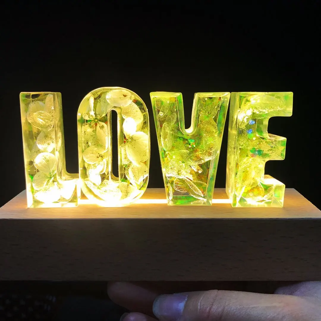 Fantaisie personnalisé acrylique LED lumière cristal artisanat cadeaux créatifs usine vente en gros